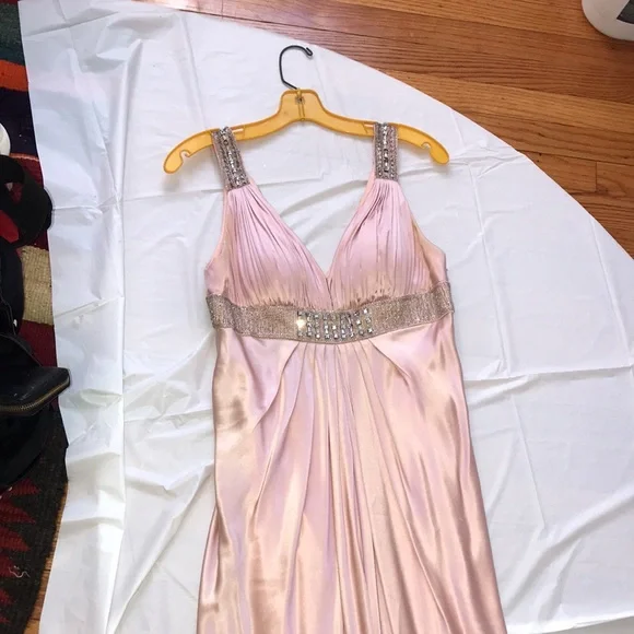 Evening gown 100% silk - Picture 3 of 5